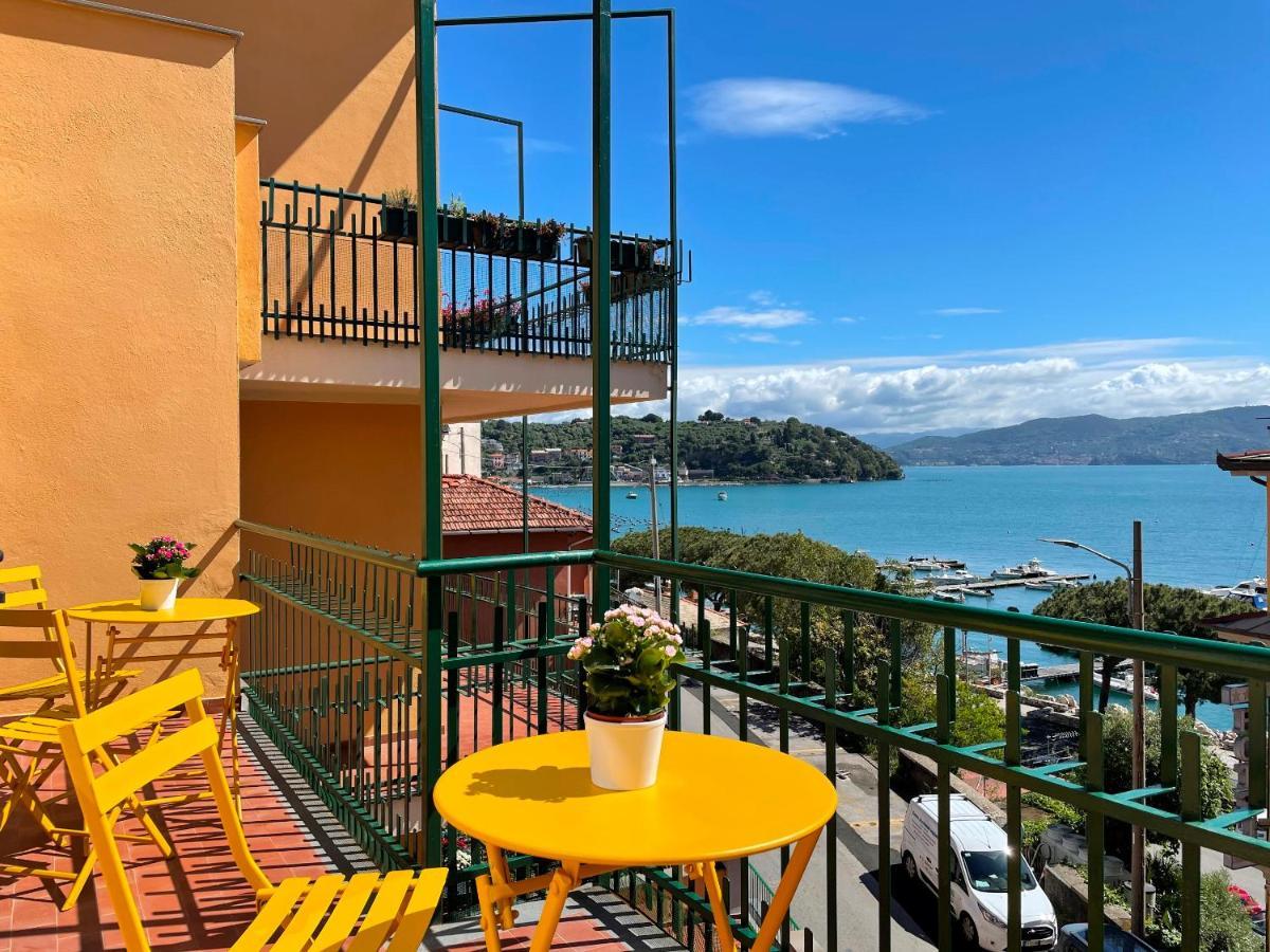 Casa Irene Terrazza Vista Mare E Garage Apartment Porto Venere Bagian luar foto